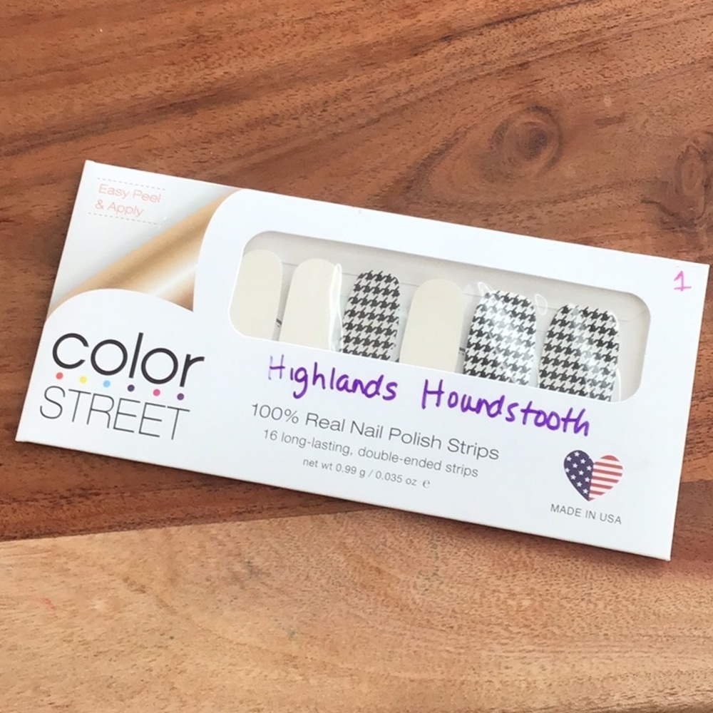 𝅺color street highlands houndstooth nails retired - Picture 2 of 2